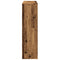 vidaXL Room Divider Bookcase Old Wood 102x29x103.5 cm Engineered Wood