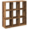 vidaXL Room Divider Bookcase Old Wood 102x29x103.5 cm Engineered Wood