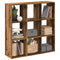 vidaXL Room Divider Bookcase Old Wood 102x29x103.5 cm Engineered Wood