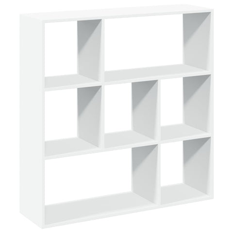 vidaXL Room Divider Bookcase White 102x29x103.5 cm Engineered Wood