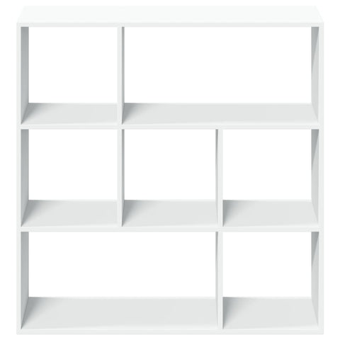 vidaXL Room Divider Bookcase White 102x29x103.5 cm Engineered Wood