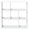 vidaXL Room Divider Bookcase White 102x29x103.5 cm Engineered Wood