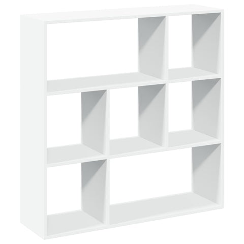vidaXL Room Divider Bookcase White 102x29x103.5 cm Engineered Wood