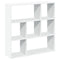 vidaXL Room Divider Bookcase White 102x29x103.5 cm Engineered Wood