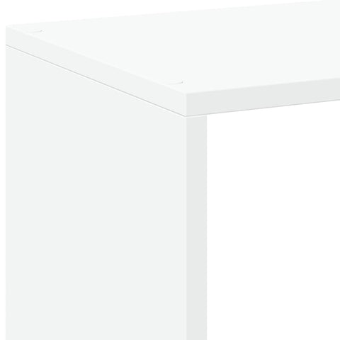 vidaXL Room Divider Bookcase White 102x29x103.5 cm Engineered Wood