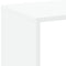 vidaXL Room Divider Bookcase White 102x29x103.5 cm Engineered Wood