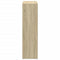vidaXL Room Divider Bookcase Sonoma Oak 102x29x103.5 cm Engineered Wood