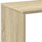 vidaXL Room Divider Bookcase Sonoma Oak 102x29x103.5 cm Engineered Wood