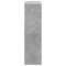vidaXL Room Divider Bookcase Concrete Grey 102x29x103.5 cm Engineered Wood