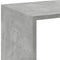 vidaXL Room Divider Bookcase Concrete Grey 102x29x103.5 cm Engineered Wood