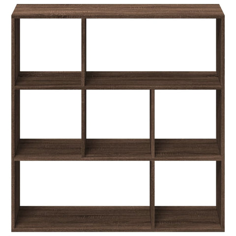 vidaXL Room Divider Bookcase Brown Oak 102x29x103.5 cm Engineered Wood