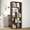 vidaXL Room Divider Bookcase Brown Oak 67x25x161.5 cm Engineered Wood