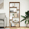 vidaXL Room Divider Bookcase Artisan Oak 67x25x161.5 cm Engineered Wood