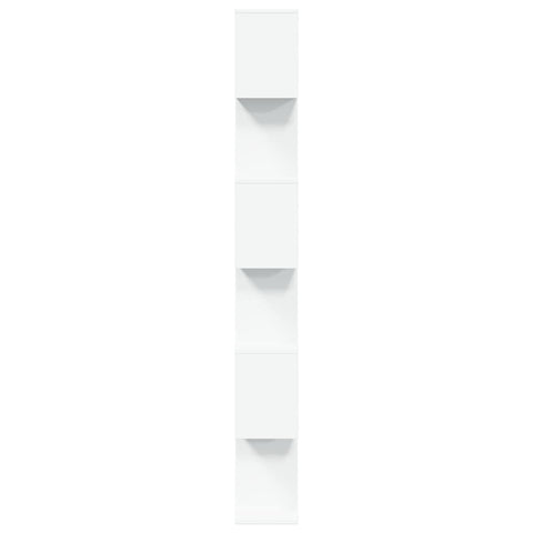 vidaXL Room Divider Bookcase 6-Tier White 70x24x193 cm Engineered Wood