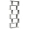 vidaXL Room Divider Bookcase 6-Tier Concrete Grey 70x24x193 cm Engineered Wood