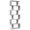vidaXL Room Divider Bookcase 6-Tier Grey Sonoma 70x24x193 cm Engineered Wood