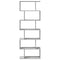 vidaXL Room Divider Bookcase 6-Tier Grey Sonoma 70x24x193 cm Engineered Wood