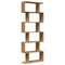 vidaXL Room Divider Bookcase 6-Tier Artisan Oak 70x24x193 cm Engineered Wood