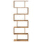 vidaXL Room Divider Bookcase 6-Tier Artisan Oak 70x24x193 cm Engineered Wood