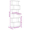 vidaXL Room Divider Bookcase 6-Tier Artisan Oak 70x24x193 cm Engineered Wood