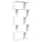 vidaXL Room Divider Bookcase 5-Tier White 70x24x161 cm Engineered Wood