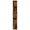 vidaXL Room Divider Bookcase 5-Tier Smoked Oak 70x24x161 cm Engineered Wood
