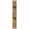 vidaXL Room Divider Bookcase 5-Tier Artisan Oak 70x24x161 cm Engineered Wood