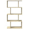 vidaXL Room Divider Bookcase 4-Tier Sonoma Oak 70x24x129 cm Engineered Wood