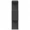 vidaXL Room Divider Bookcase 3-Tier Black 70x24x97 cm Engineered Wood