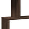 vidaXL Room Divider Bookcase 3-Tier Brown Oak 70x24x97 cm Engineered Wood