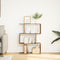 vidaXL Room Divider Bookcase 3-Tier Old Wood 70x24x97 cm Engineered Wood