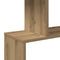 vidaXL Room Divider Bookcase 3-Tier Artisan Oak 70x24x97 cm Engineered Wood