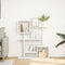 vidaXL Room Divider Bookcase White 92x29x112 cm Engineered Wood
