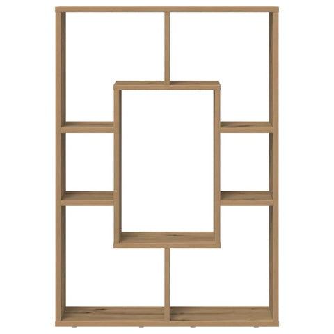 vidaXL Bookcase Artisian Oak 63x20x90 cm Engineered Wood