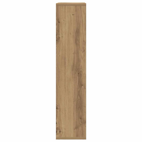 vidaXL Bookcase Artisian Oak 63x20x90 cm Engineered Wood