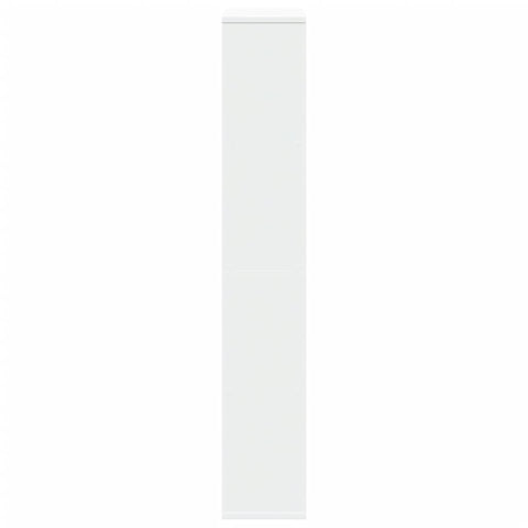 vidaXL Bookcase White 60x20x120 cm Engineered Wood