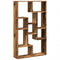 vidaXL Bookcase Old Wood 72x20x120 cm Engineered Wood