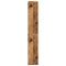 vidaXL Bookcase Old Wood 72x20x120 cm Engineered Wood