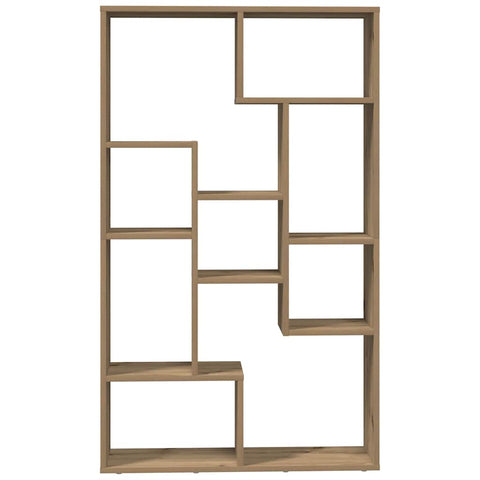 vidaXL Bookcase Artisian Oak 72x20x120 cm Engineered Wood