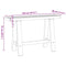 vidaXL Console Table NOAIN A-Shaped Legs 120x30x75 cm Solid Wood Pine