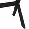 vidaXL Dining Table NOAIN X-Shaped Legs 160x90x75 cm Solid Wood Pine