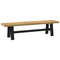 vidaXL Dining Bench NOAIN A-Shaped Legs 180x40x45 cm Solid Wood Pine