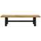 vidaXL Dining Bench NOAIN A-Shaped Legs 180x40x45 cm Solid Wood Pine
