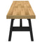 vidaXL Dining Bench NOAIN A-Shaped Legs 180x40x45 cm Solid Wood Pine