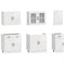 vidaXL 7 Piece Kitchen Cabinet Set Kalmar High Gloss White Engineered Wood