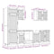 vidaXL 7 Piece Kitchen Cabinet Set Kalmar Sonoma Oak Engineered Wood
