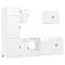 vidaXL 7 Piece Kitchen Cabinet Set Porto White Engineered Wood