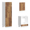 vidaXL 7 Piece Kitchen Cabinet Set Porto Old Wood Engineered Wood