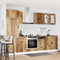 vidaXL 8 Piece Kitchen Cabinet Set Kalmar Old Wood Engineered Wood