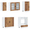 vidaXL 8 Piece Kitchen Cabinet Set Kalmar Old Wood Engineered Wood